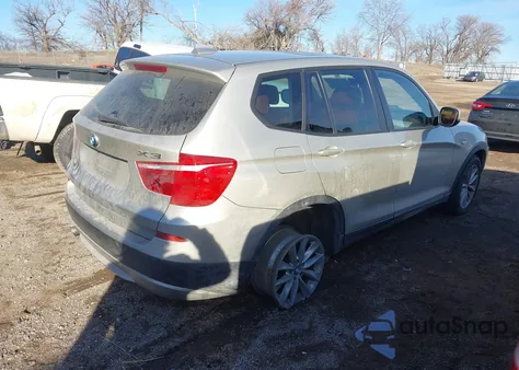 2014 BMW X3 xDrive28I from USA, damaged, VIN 5UXWX9C50E0D37410